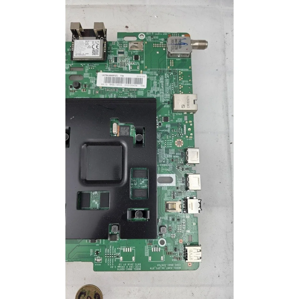 BN94-13802A Samsung Main Board BN41-02670A BN97-15333A UN75NU6900FXZA Untested